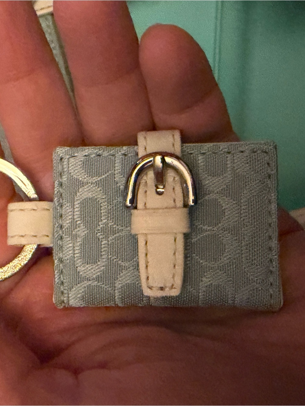 Y2K Coach photokeychain